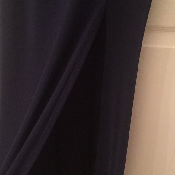 LAUNDRY BY SHELLI SEGAL jeweled front wrap dress 0 - Picture 8 of 8